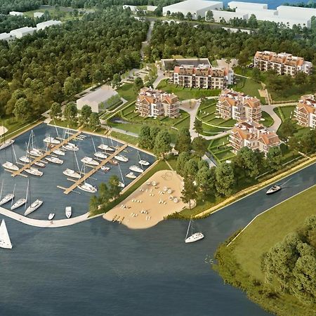 Apartament Nautica Resort Q4Apartments Giżycko Dış mekan fotoğraf